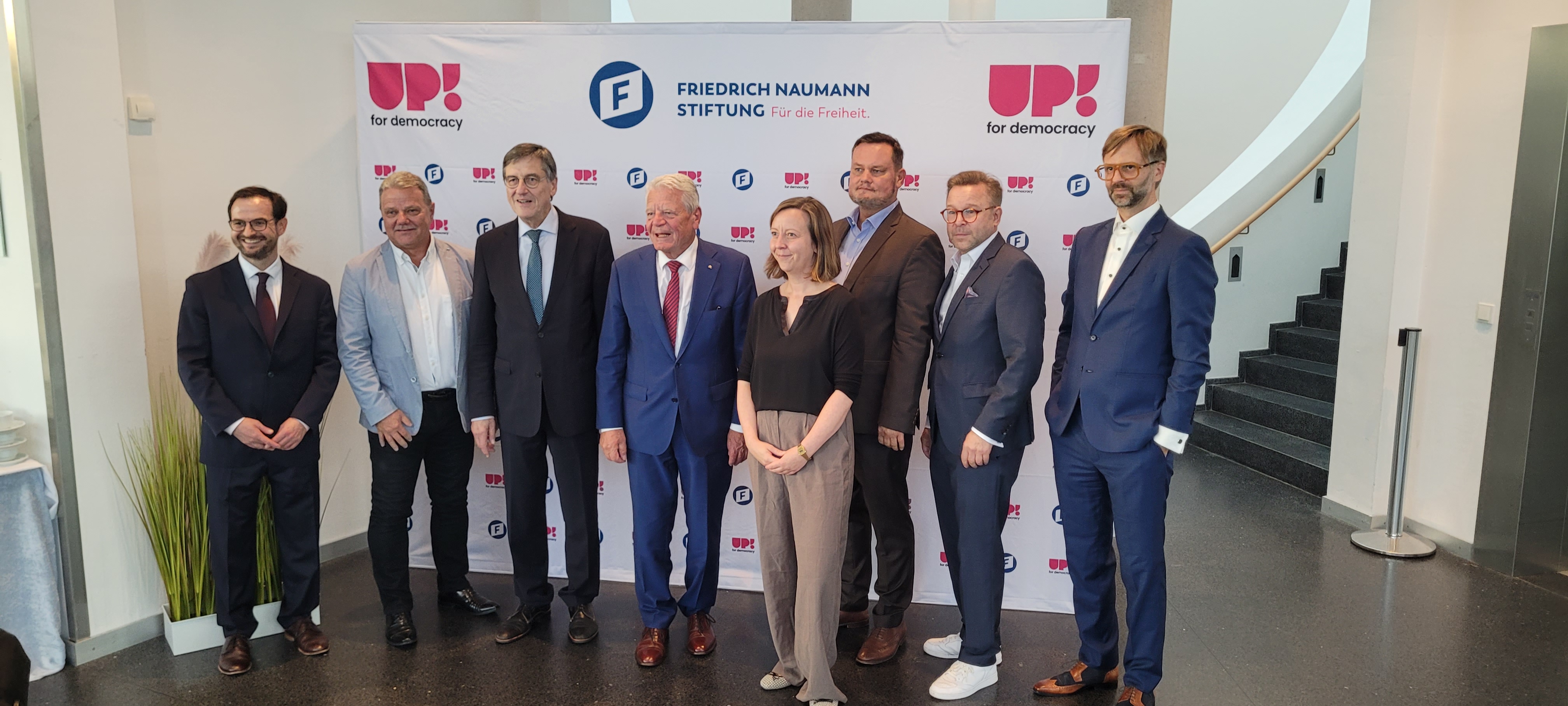 Die Teilnehmer vor der Veranstaltung