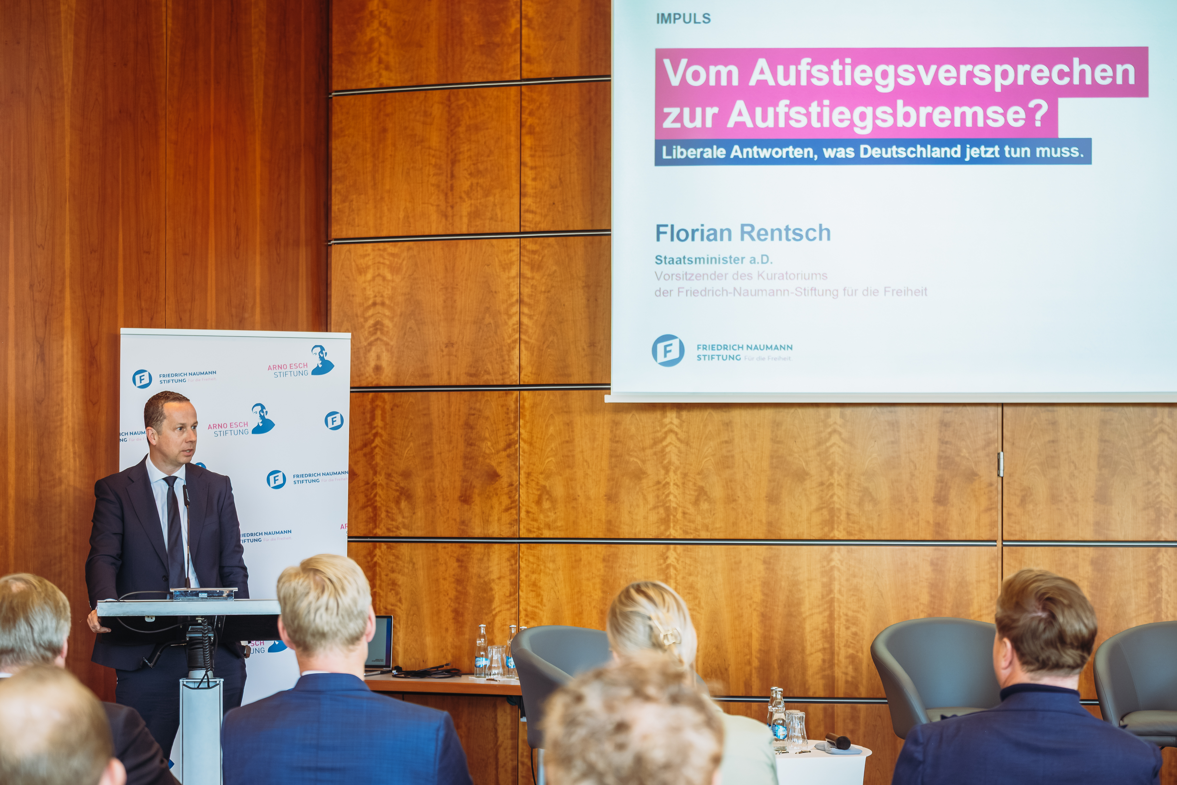 Florian Rentsch auf dem Symposium in Rostock