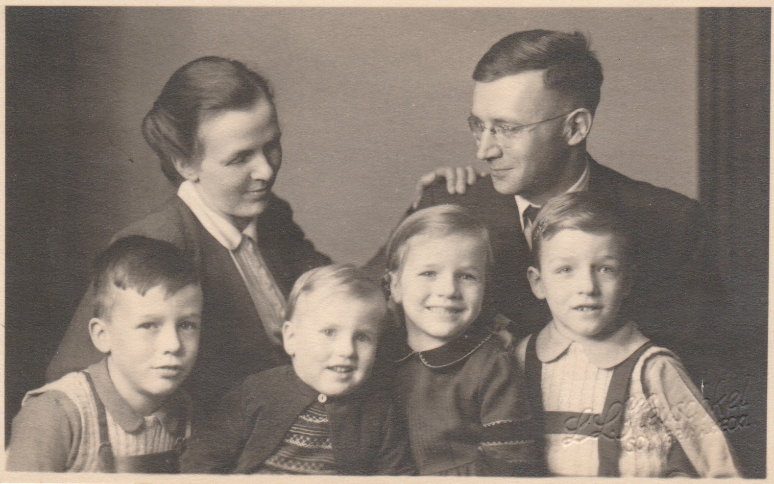 Fotot der Familie Gerhard Priesemann