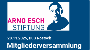 Foto: Mitgliederversammlung der Arno-Esch-Stiftung